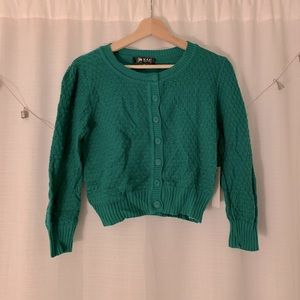 ✨NWT✨ YE MACK green button down sweater